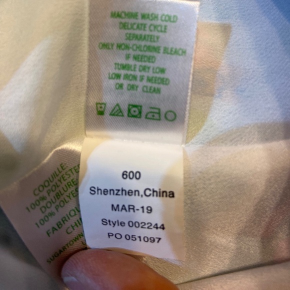 Lilly Pulitzer Winni Maxi Dress Maraca My World Print Small - Picture 8 of 8